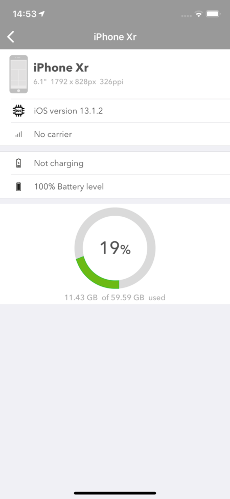 G DATA Mobile Security iOS: System G DATA Mobile Security iOS: System