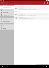 G DATA Mobile Security Android Centro de seguridad G DATA Mobile Security Android Centro de seguridad